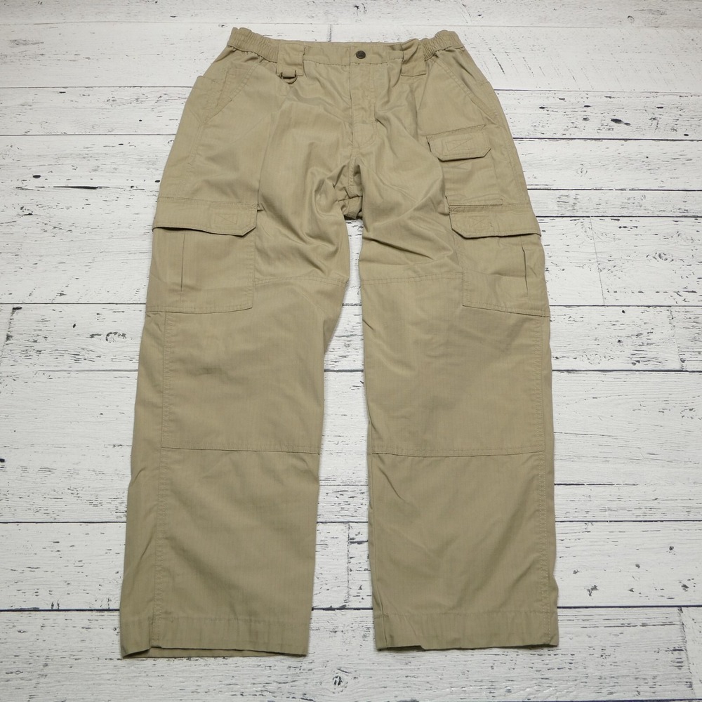Propper Tactical Pants Size 36x30 Beige Polyester Cotton Blend Ripstop‎ Cargo